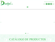 Tablet Screenshot of diartipel.com